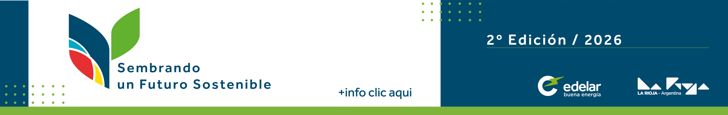 Sembrando un Futuro Sostenible, 2° edición 2026. Más información.